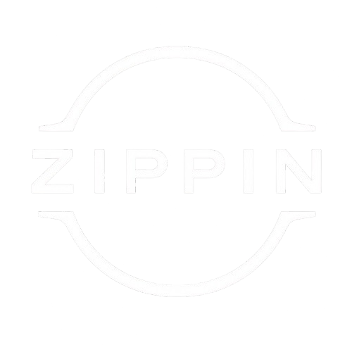 ZIPPIN White Logo